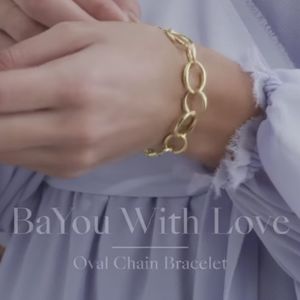 BaYou With Love Chain Bracelet